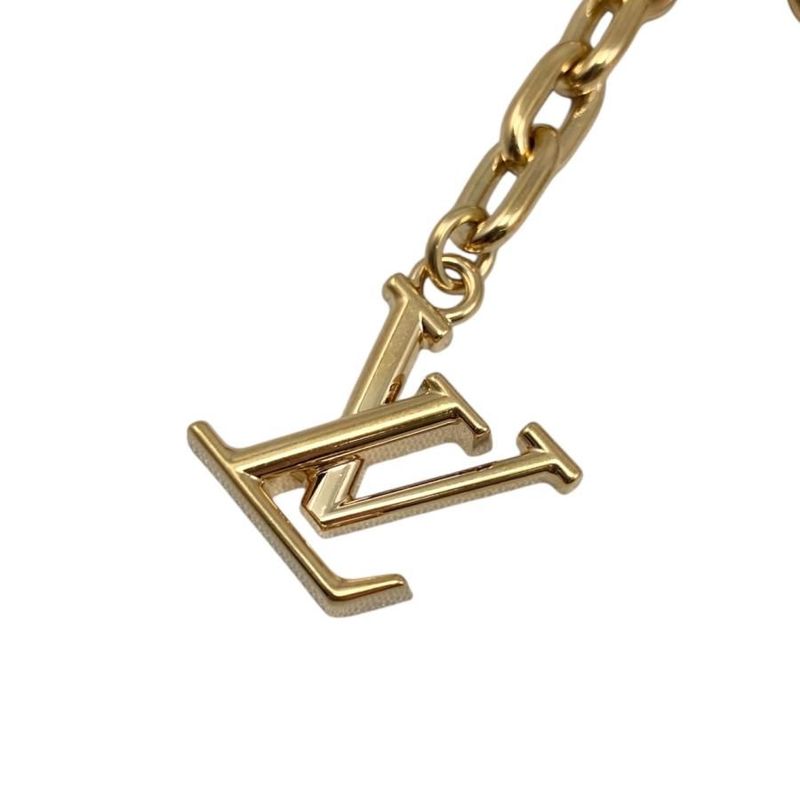 Louis Vuitton Bag Charm - LV Charm M02943 Monogram - Flower Padlock Gold Louis
