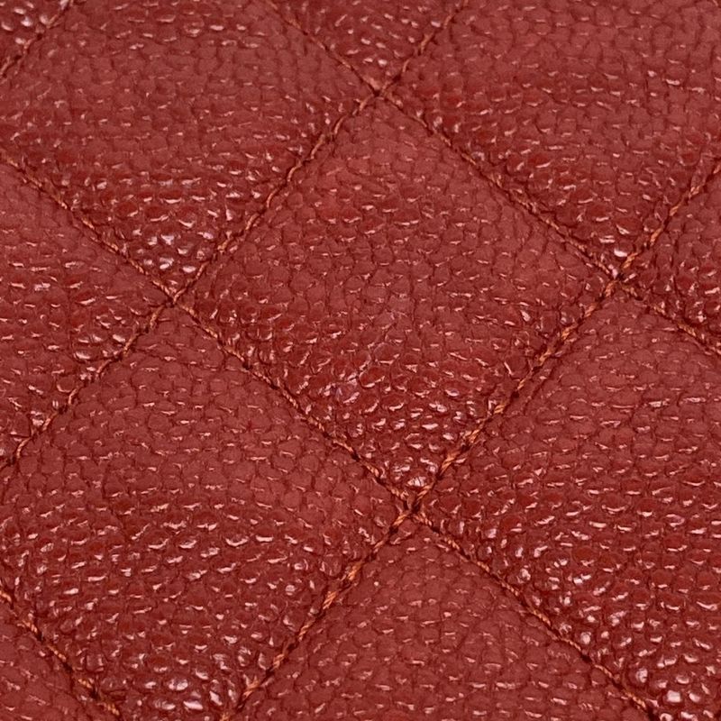 Chanel Clutch Bag Boy Chanel/matelasse Red Vintage Silver Hardware