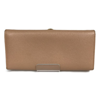 Bvlgari Bifold Long Wallet Bvlgari Bvlgari Leather 291025 Pink Beige