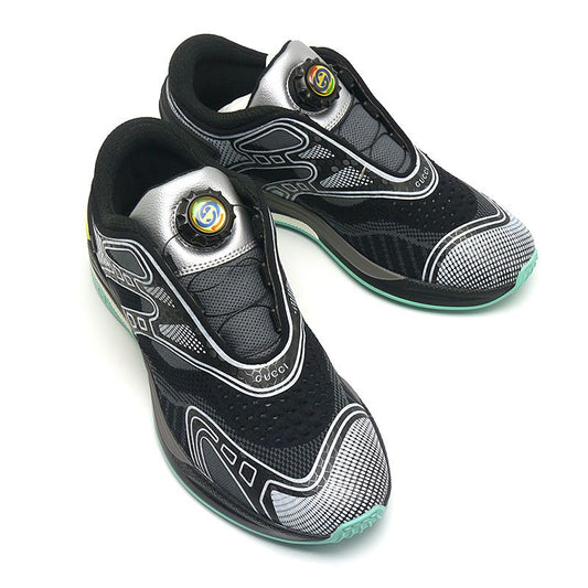 Gucci Ultrapace R Low Cut Sneakers 36 Black
