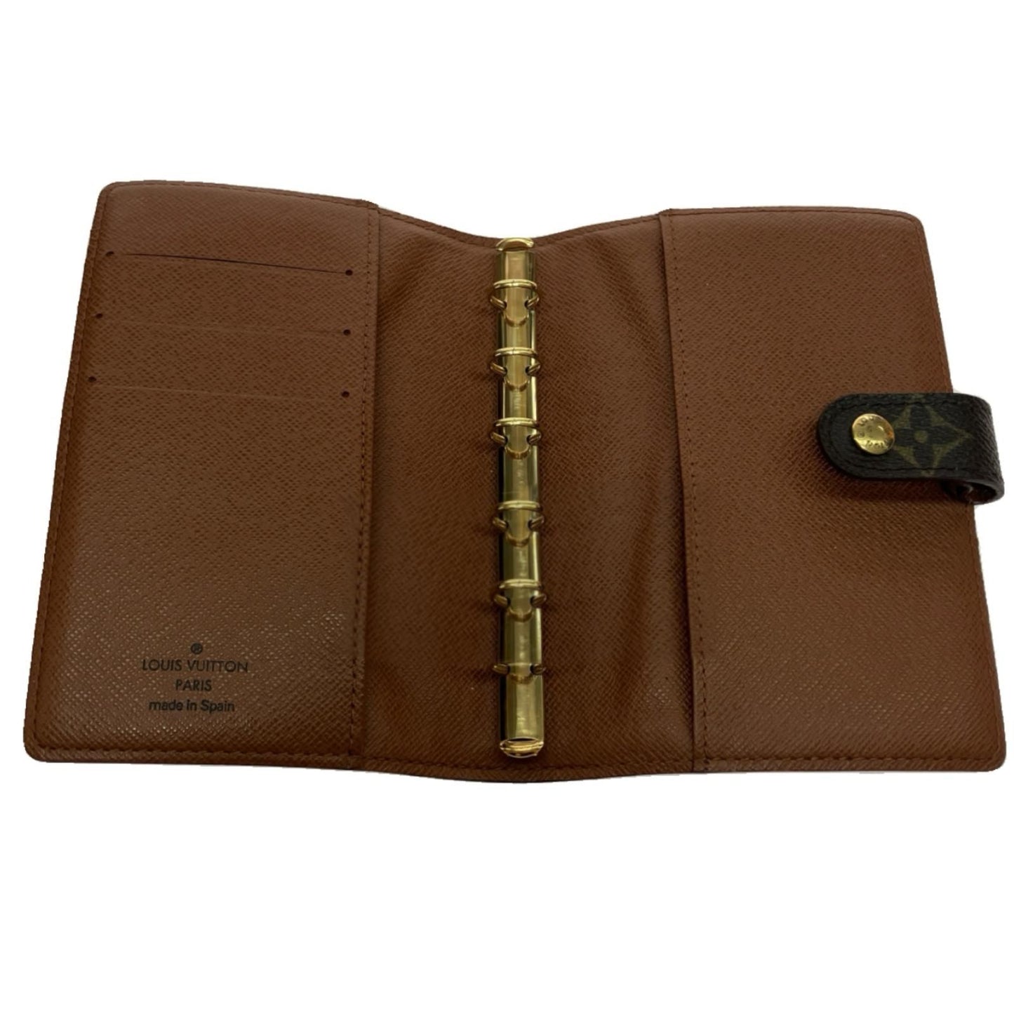 Louis Vuitton Monogram Agenda PM Notebook R20052 Brown