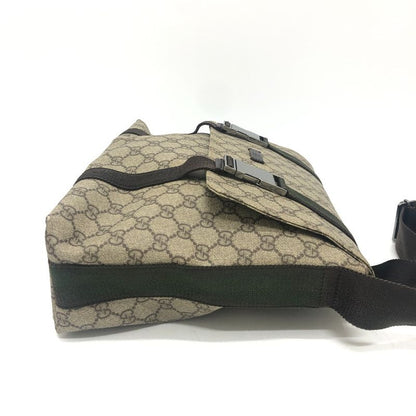 Gucci Shoulder Bag GG Stream 214397 Ggpvc/leather Brown