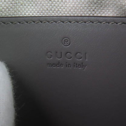 Gucci 735049 Ggmatelasse Leather 2WAY Handbag Shoulder Bag Grey Storage