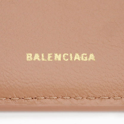 Balenciaga Trifold Wallet Envelope Beige