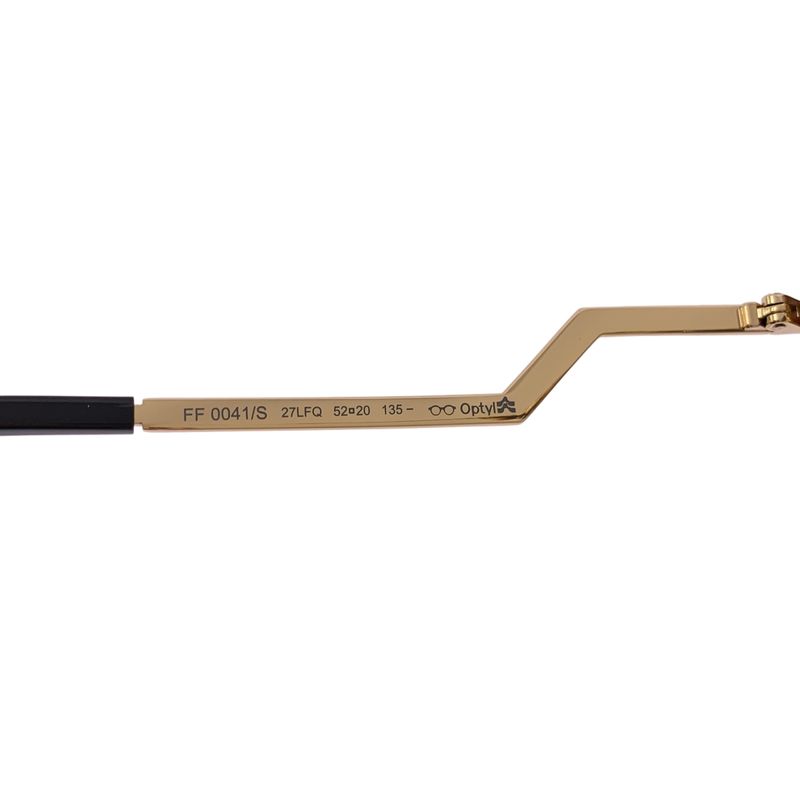 Fendi Ff0041 S Gradient Eyewear Sunglasses | 52□20 | Gold | Women's