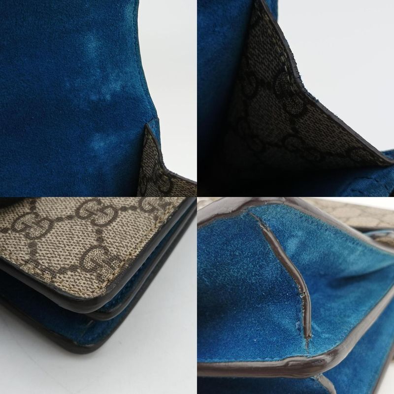 Gucci Dionysus Beige And Blue PVC Coated Canvas And Leather 400249c019790610