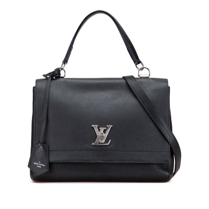Louis Vuitton Lock Me 2 Cartable Handbag Shoulder Bag 2WAY M50250 Noir Black