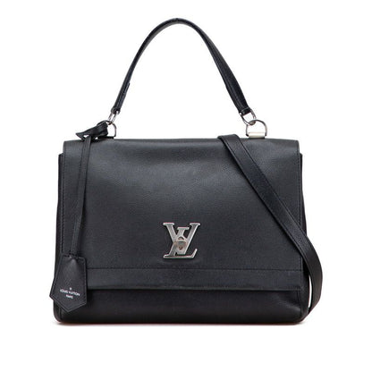 Louis Vuitton Lock Me 2 Cartable Handbag Shoulder Bag 2WAY M50250 Noir Black