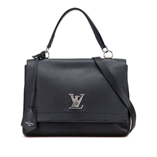 Louis Vuitton Lock Me 2 Cartable Handbag Shoulder Bag 2WAY M50250 Noir Black
