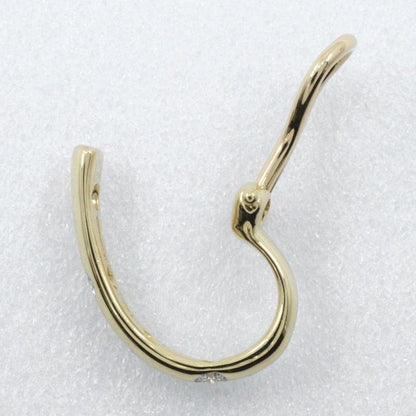 Tiffany & Co Dots Hoop 4P 18K Yellow Gold X Pt950 Platinum X Diamonds Ladies