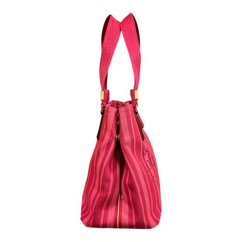 Louis Vuitton Plan Soleil Cabas PM Tote Bag Canvas M94146 Pink Ladies Louis