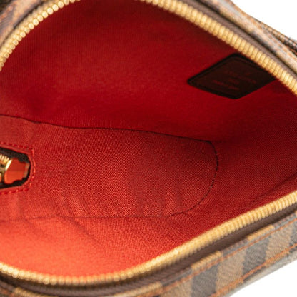 Louis Vuitton Damier Geronimos Shoulder Bag Body Bag Waist Bag N51994 Brown PVC