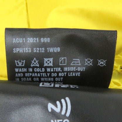 Prada 2021 Sph153 Re-nylon Triangle Logo Triangle Plate Shorts Yellow S Made In