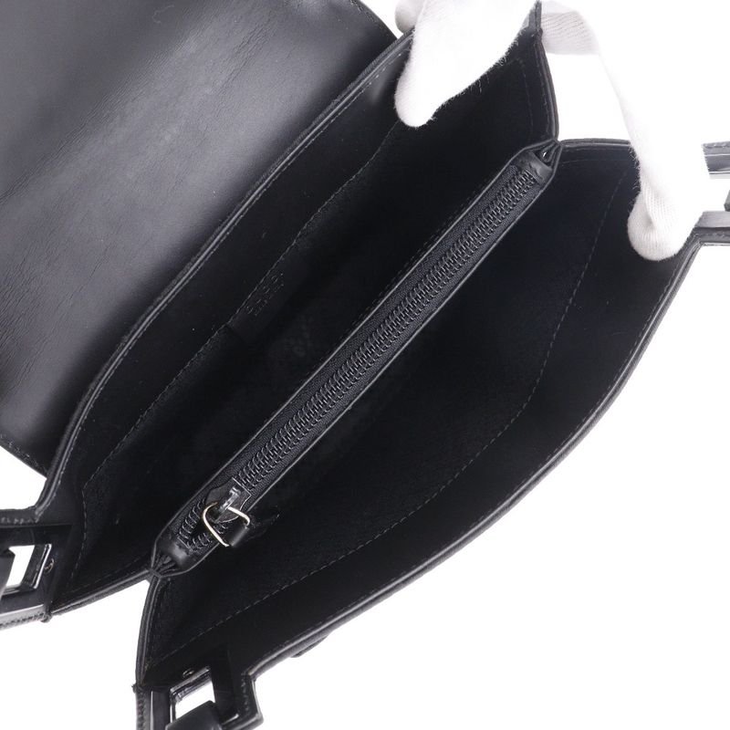 Gucci GG 001.3068 Satin Black Ladies Tote Bag