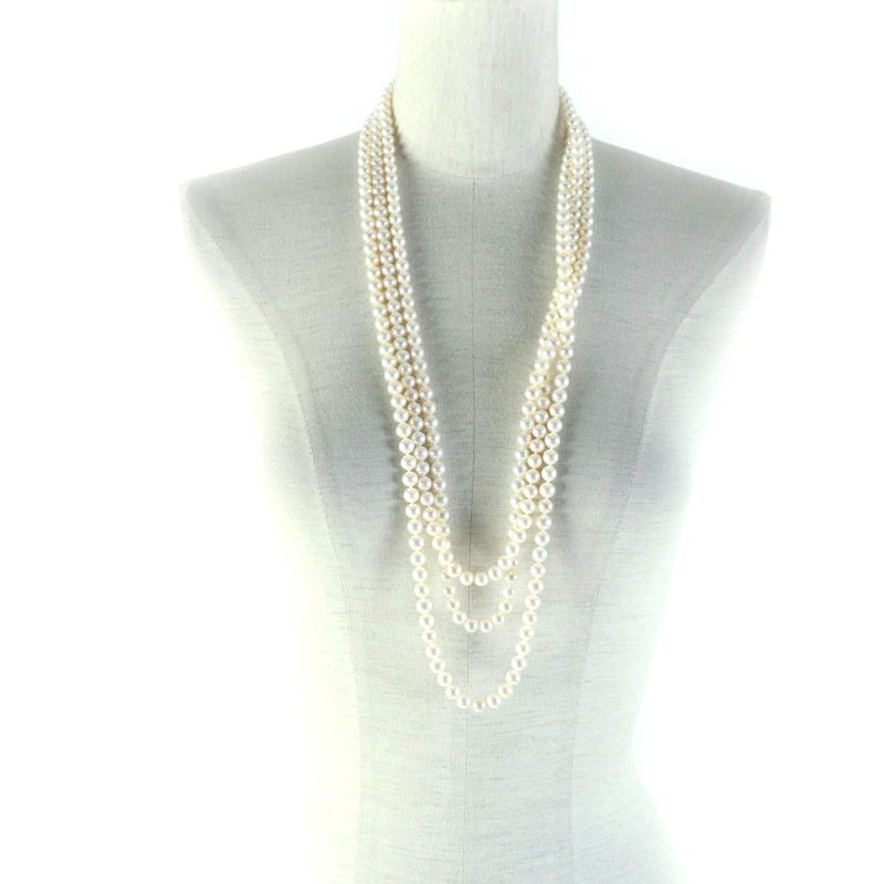 Tiffany & Co Ziegfeld Collection Pearl Wrap Necklace Pearl Sv925