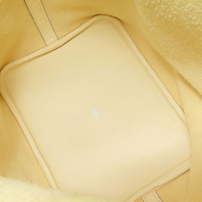 Hermes Picotin Lock MM Silver Hardware Handbag Taurillon Cles Mance Women