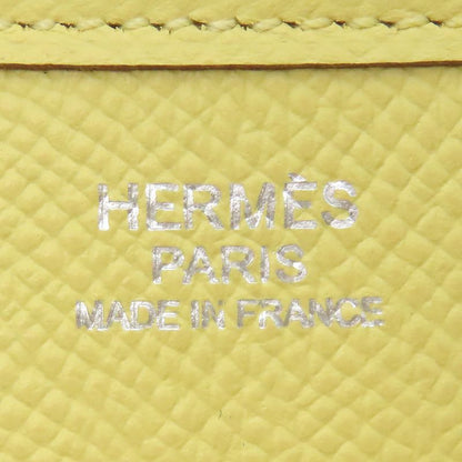 Hermes Shoulder Bag Evelyn 3 PM Vaux-Epson Joanne Pouss in Silver Hardware