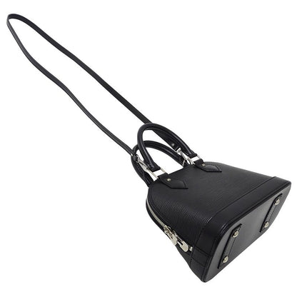 Louis Vuitton Bag Epi Women's Branded Handbag Shoulder Bag 2way Alma BB Noir