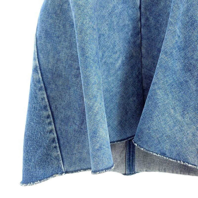 Balenciaga - Denim Flared Skirt - 34 - Women's