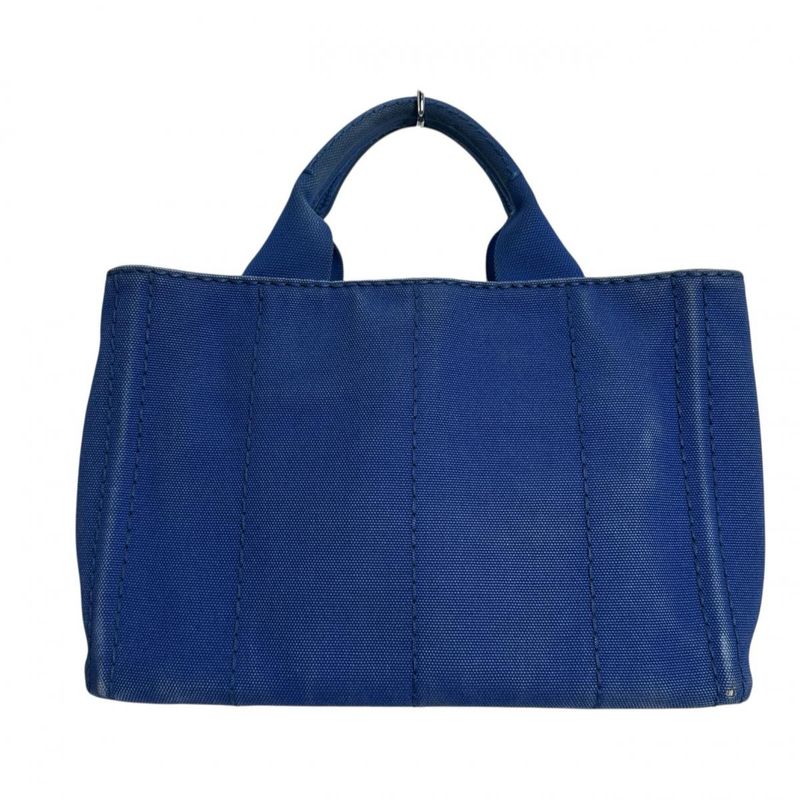 Prada B2439g Shoulder Bag Canapa Tote Mini Tote Bag Prada Blue