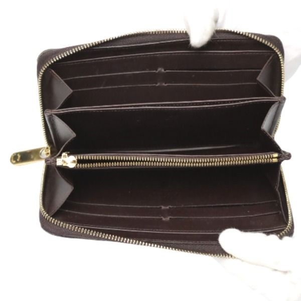 Louis Vuitton M93522 Monogram Vernis Round Zipper Zippy Wallet Long Wallet