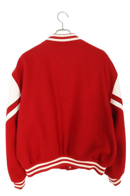 Celine 23AW 2v58n896c Initial Patch Jackson Teddy Blouson Men's 52