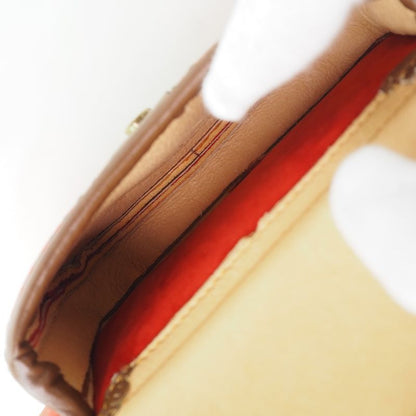 Loewe Seville Collection Anagram Suede And Leather Orange Ladies Shoulder Bag