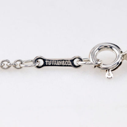 Tiffany & Co Open Heart Elsa Peretti 925 Silver Ladies 5.7g Necklace