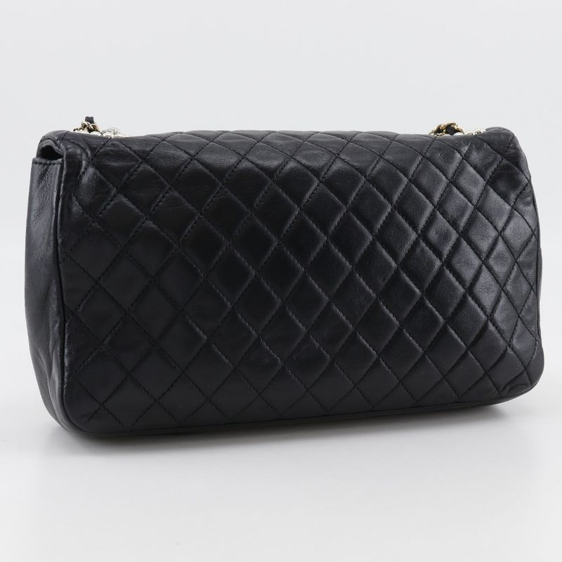 Chanel Westminster Chain Shoulder Matelasse A39011 Lamb Skin And Faux Pearl