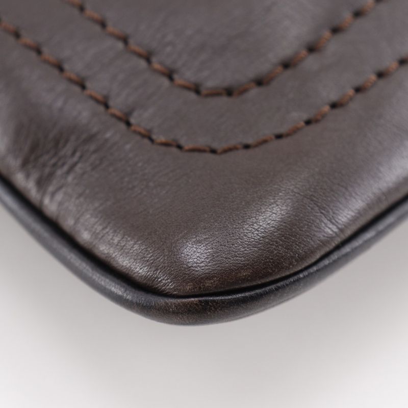 Louis Vuitton Sac Pla Utah M92073 Calf Cafe Brown Lm0024 Men's Shoulder Bag