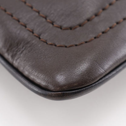 Louis Vuitton Sac Pla Utah M92073 Calf Cafe Brown Lm0024 Men's Shoulder Bag