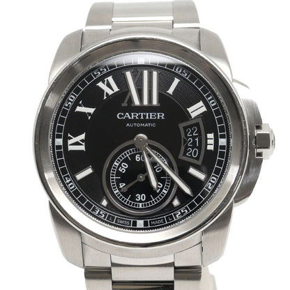 Calibre De Cartier W7100016 Men's Automatic Black Dial