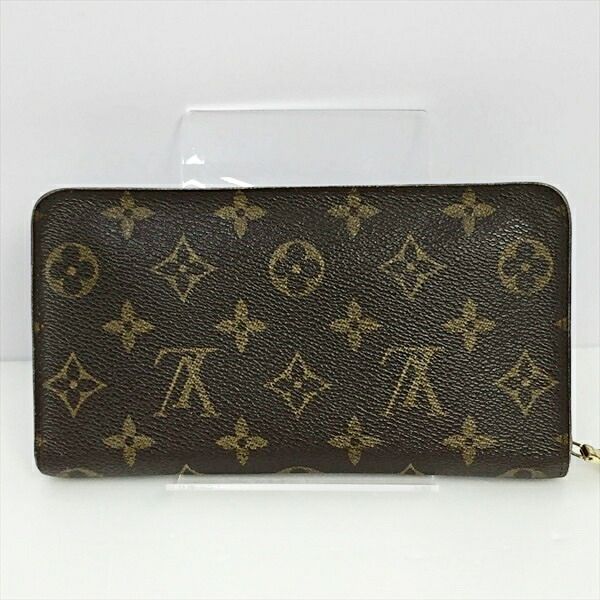 Louis Vuitton Portomone Zip Long Wallet Round Zip M61727 Monogram