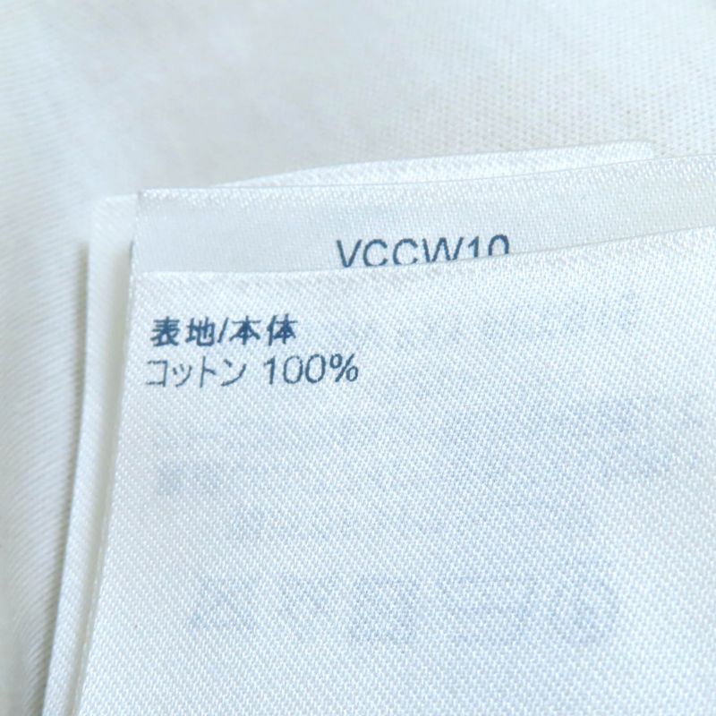 Louis Vuitton 2021 100% Cotton Floral Silk Sleeve Cut And Sewn Yellow XS (size