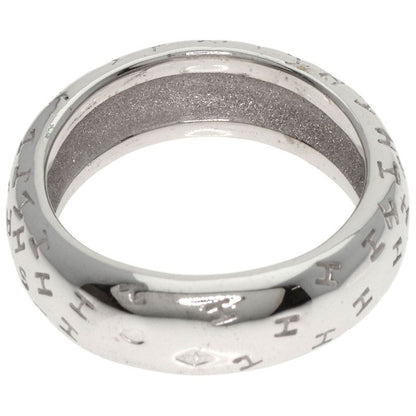 Hermes Toubou Wave #50 Ring 18K White Gold Ladies