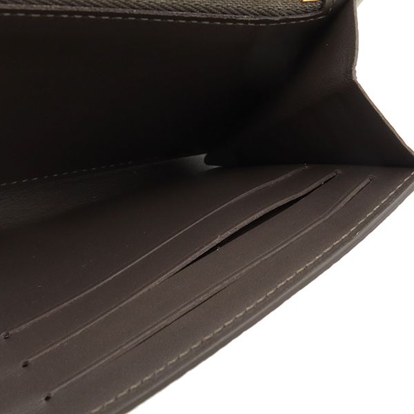 Louis Vuitton Long Wallet Portefeuille Capucines Taurillon Leather Galle Gold