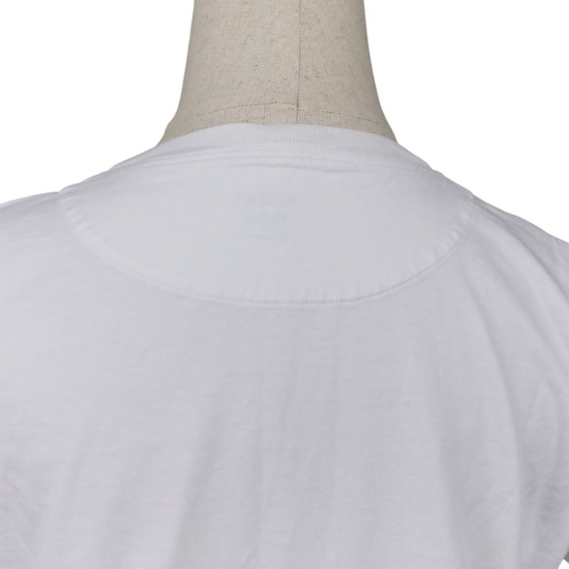 23ss Hermes Embroidered Pocket T-Shirt 36 White Women's Used