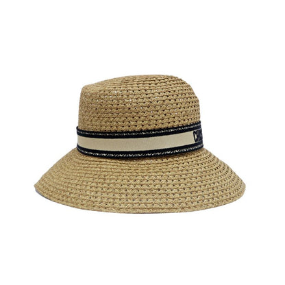 Dior D Bobby Wide Brim Hat 34dbp924g153 Beige Black Size 57 Hat
