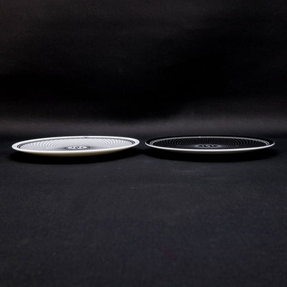 Hermes Panplate H DECO Set Of 2 White Black Plate Pair Pottery Accessori