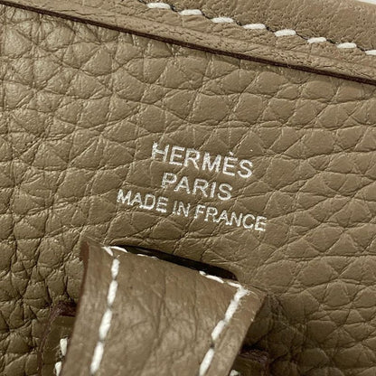 Hermes Shoulder Bag Evelyn TPM Amazon Etoupe Silver Hardware