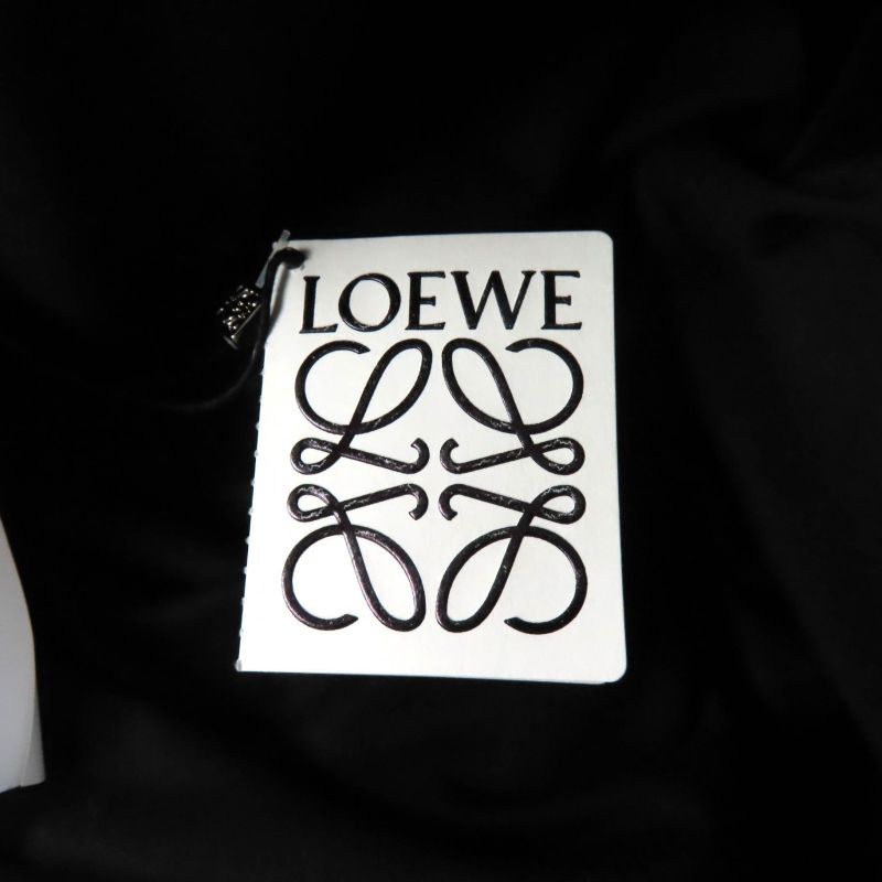 LOEWE S540y08x56 Knee-length Peplum Skirt Bottoms Black 34 Made In Italy