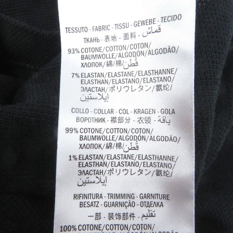 Gucci 500971 Cotton Bee Patch Web Line Short Sleeve Short Sleeve Polo Shirt