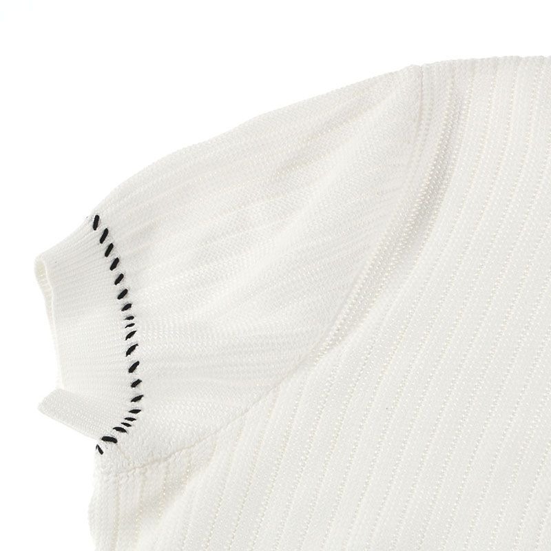 Chanel Knit Coco Button Short Sleeve Cardigan