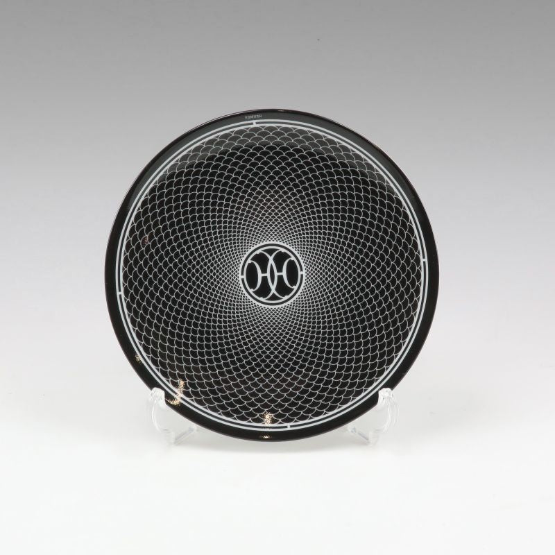 Hermes Ashe Deco H Deco 14cm (5.51in) Plate 1 Porcelain _ Tableware