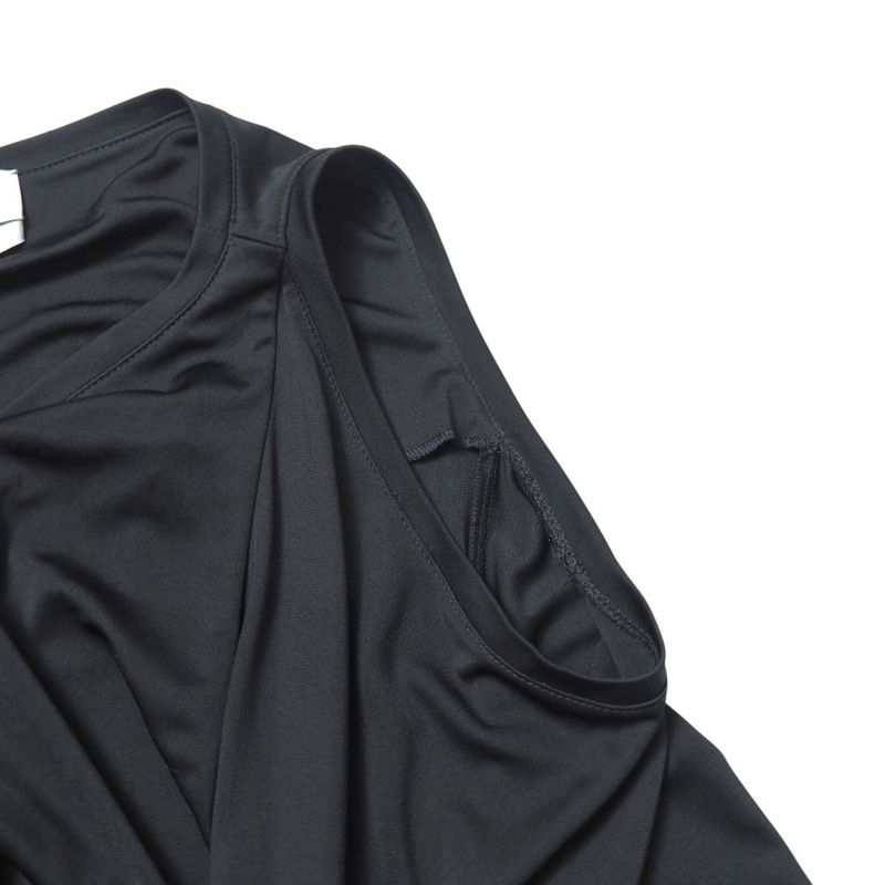 YVES Saint Laurent Yves Saint Laurent Dress Size 36 Sleeveless Belted Draped