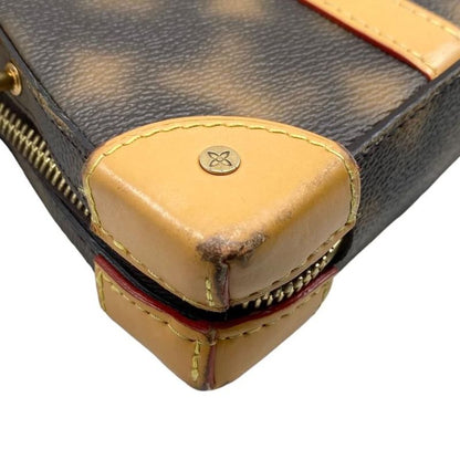 Louis Vuitton Shoulder Bag Soft Trunk M81580 Bruery Monogram Louis Vuitton