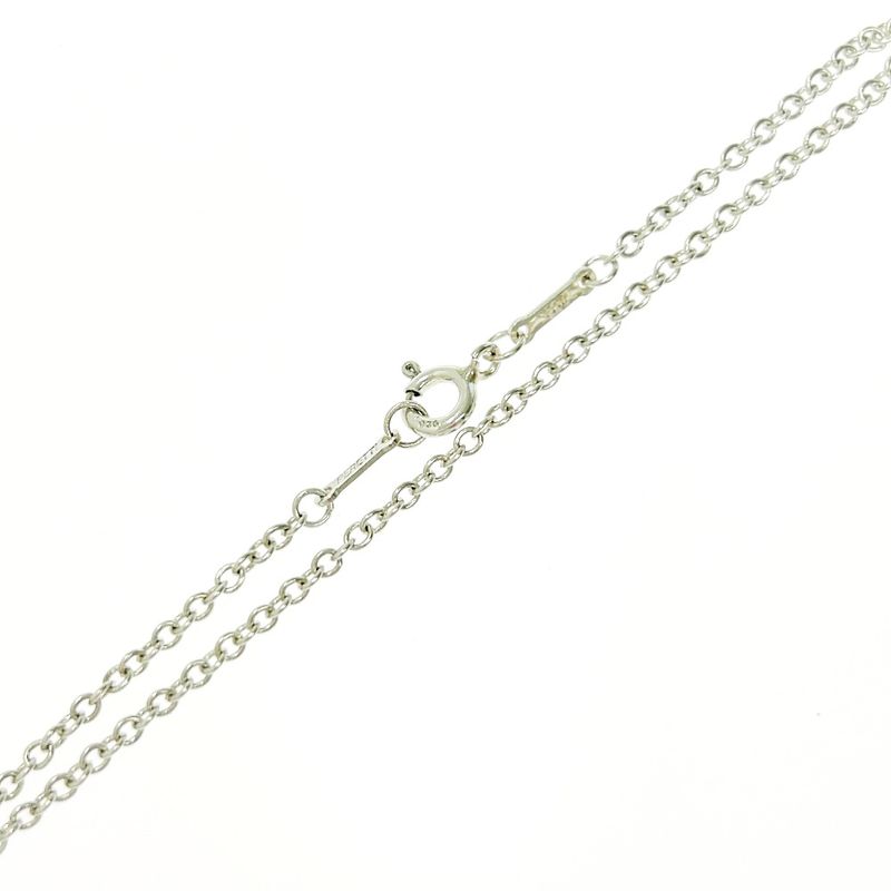 Tiffany & Co Tiffany & Co Silver Elsa Peretti Open Heart Necklace 7.0g 925