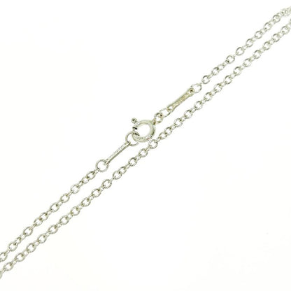 Tiffany & Co Tiffany & Co Silver Elsa Peretti Open Heart Necklace 7.0g 925