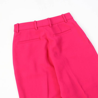 Gucci 529540 Waist Floral Center Press Cropped Pants With Shell Logo Button