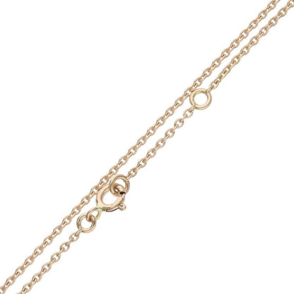 Hermes Amulet Constance 18K Pink Gold Diamond Necklace Men's